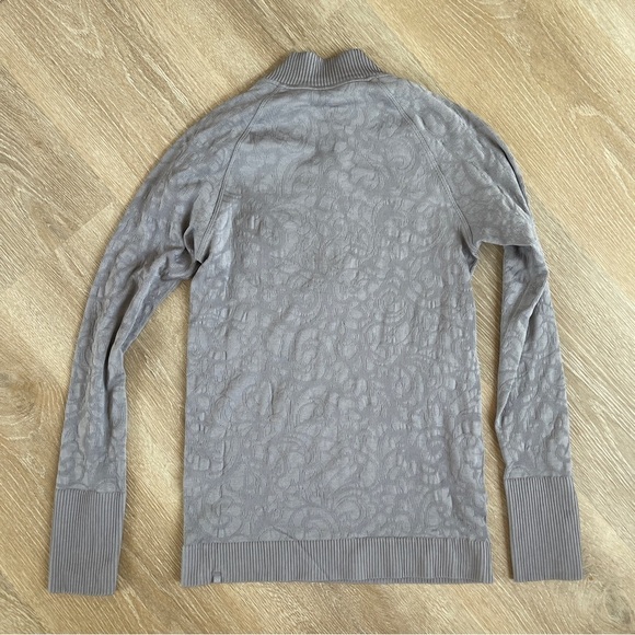 Lululemon run rest less half zip 10 lavender grey - Picture 10 of 11
